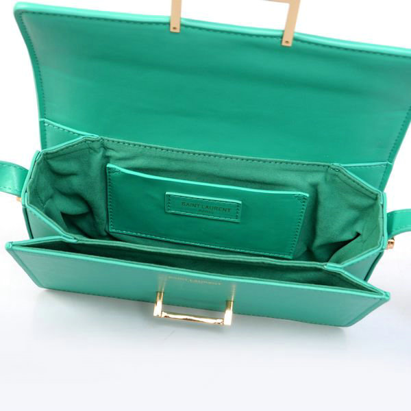YSL medium lulu bag 7137 green - Click Image to Close